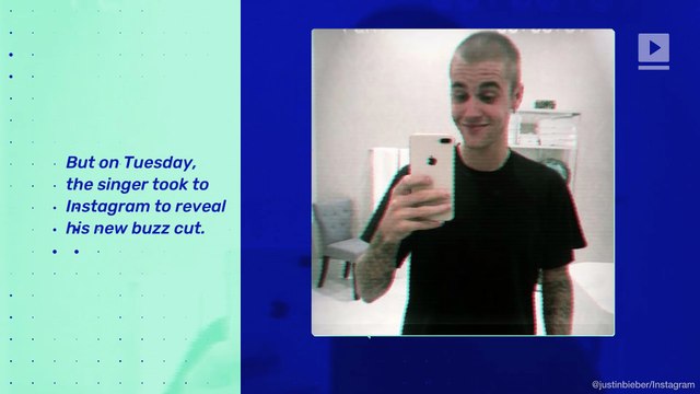 Justin Bieber Shaved off All of His Hair