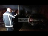 Shkëndija elektrike e makinës i vendos flakën garazhit në Shkodër, shpërthejnë dy bombola gazi