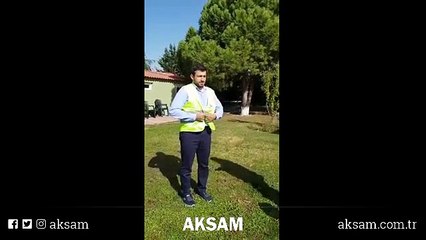 Download Video: Selçuk Bayraktar ilk yalnız uçuşunu yaptı eşi Sümeyye Erdoğan Bayraktar hortumla ıslattı