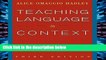F.R.E.E [D.O.W.N.L.O.A.D] Teaching Language In Context (World Languages) [A.U.D.I.O.B.O.O.K]