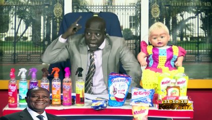 RUBRIQUE ALASANE DRAMANE OUATTARA dans KOUTHIA SHOW du 31 Octobre 2018