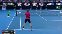 Roger Federer vs Stan Wawrinka - Australian Open 2017 SF (Highlights HD)