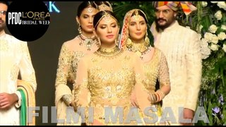 pfdc l’oréal paris bridal week 2018 with Celebrities | filmi masala