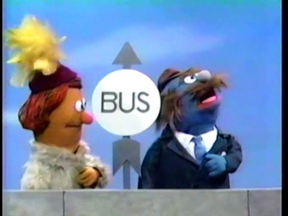 Anything Muppets at the BUS Stop