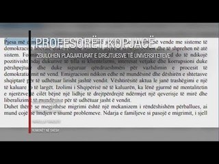 Edicioni i lajmeve i orës 20:00,  31 tetor 2018 - Ora News