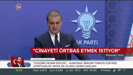 "Kılıçdaroğlu, Kaşıkçı cinayetini örtbas etmek istiyor"
