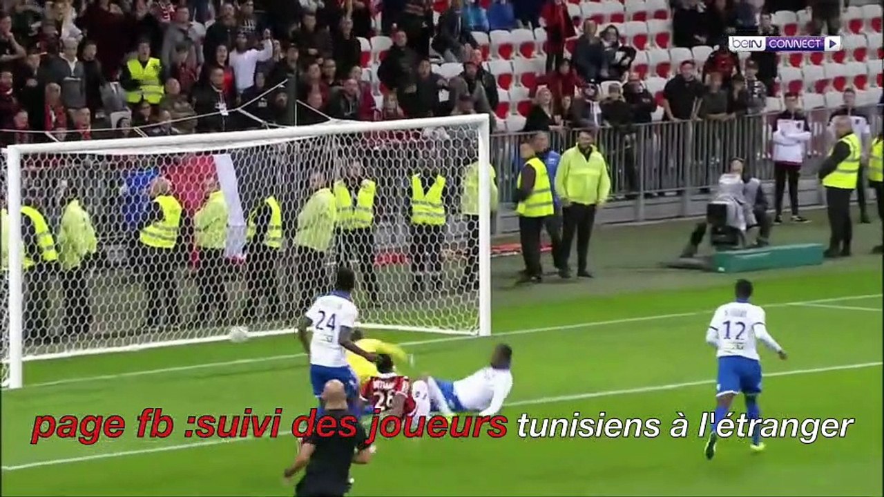 quelques actions de Srarfi vs Auxerre