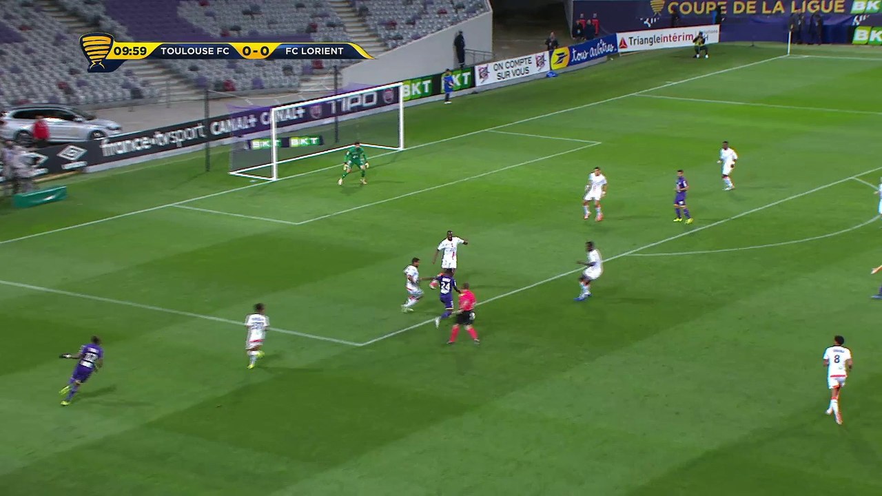 Le résumé de TFC/Lorient, 16ème de finale de Coupe de la Ligue BKT