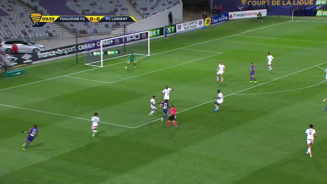 Le résumé de TFC/Lorient, 16ème de finale de Coupe de la Ligue BKT