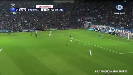[GOL DE LUCIANO] Nacional-URU 0 x 1 Fluminense - Sudamericana 2018