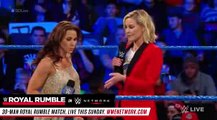 Mickie James and Alexa Bliss ambush Becky Lynch SmackDown LIVE, Jan. 24, 2017