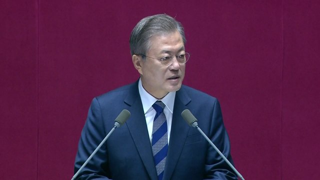 [현장영상] 문재인 대통령 국회 시정연설 / YTN