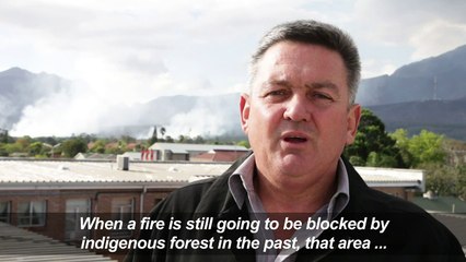 South Africa: deadly wildfires destroy displaced families' homes