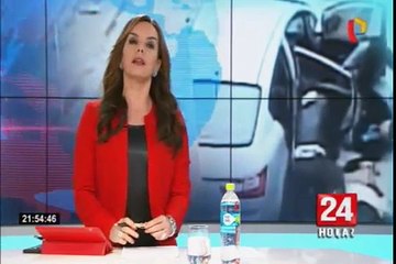 ¿Quiénes son las personas abandonadas de un carro en Chorrillos?