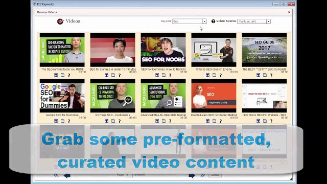 Created Siloed, Monetized Blogs Again and Again with ICC Keyworkz and Silo Factory!
