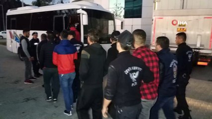 Sporda şiddetten gözaltına alınan 14 kişi adliyeye sevk edildi