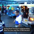 DOTr to ask LTFRB to review P10 jeepney minimum fare