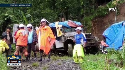 Retrieval operations sa Natonin, Mt. Province, patuloy