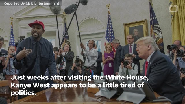 And Just Like That, Kanye West Appears To Be Over Politics