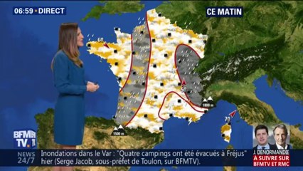 Un ciel bien nuageux et de nombreuses averses pour ce jeudi de la Toussaint 