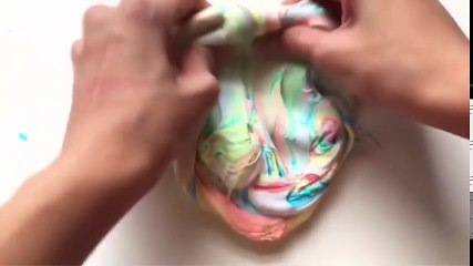 MOST SATISFYING SLIME COLORING VIDEO l Most Satisfying Slime ASMR Compilation 2018 #02