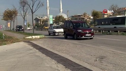 Kör noktaya denk geldi! Araç metrelerce sürüklendi