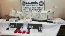 Mardin'de Polis Ekipleri Tarafından Bomba Yüklü Bir Araç ile Birlikte 3 Terörist Sağ Olarak...