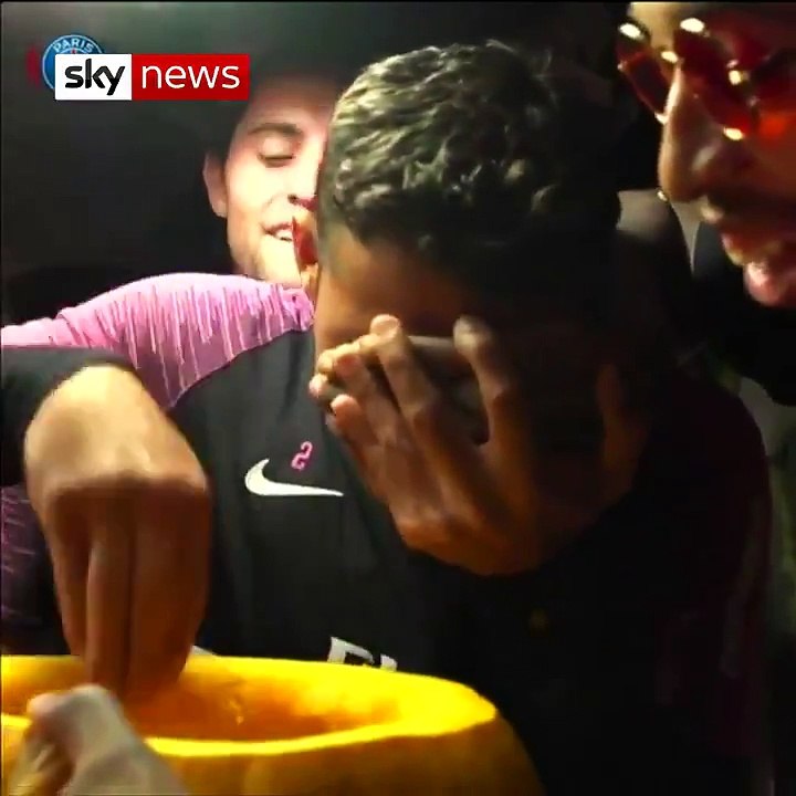 Regardez comment les stars du PSG ont fêté Halloween ... et certains ont eu très très peur !