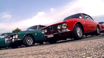 50 ans de l'Alfa Romeo Giulia à Balocco