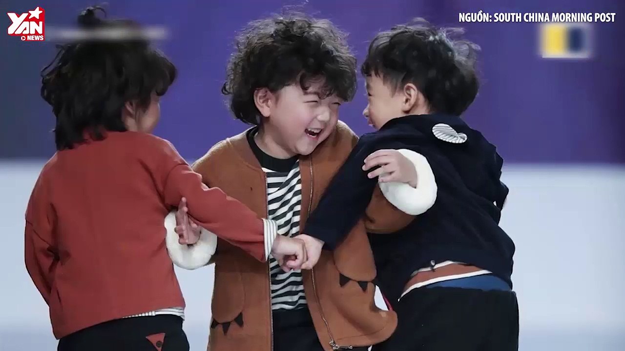 Ngã sập sàn trên sân khấu, mẫu nhí 4 tuổi bất ngờ thành hiện tượng trên MXH