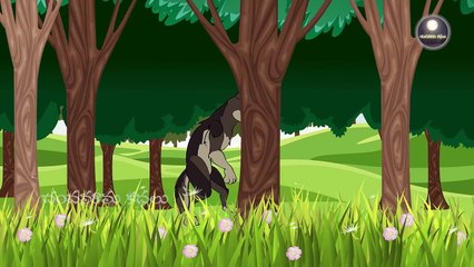 Fox and Wolf Story -Telugu Stories for Kids- Chandamama Kathalu