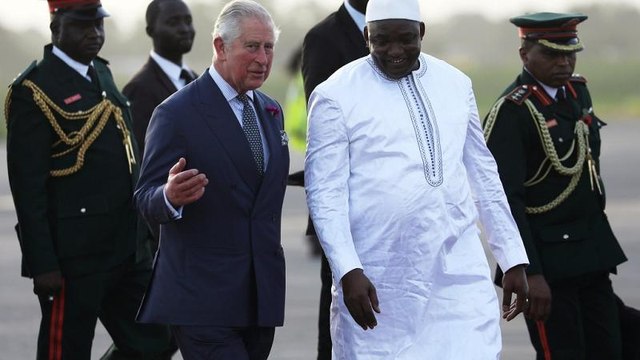 Le Prince Charles en tournée en Afrique de l'Ouest