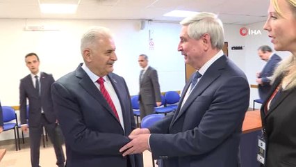 Yıldırım, Arjantin Senatosu Geçici Başkanı Federico Pinedo ile Görüştü