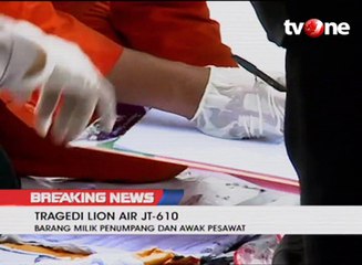Sedih, Ini Identifikasi Barang Milik Korban Pesawat Lion Air