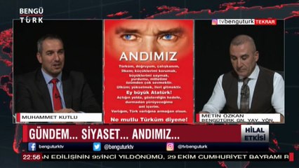 31 EKİM 2018 HİLAL ETKİSİ METİN ÖZKAN - MUHAMMET KUTLU