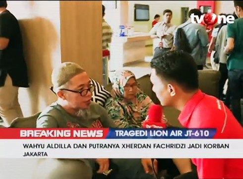 Ayah dan Anak Korban Lion Air Sempat Nonton Timnas U-19
