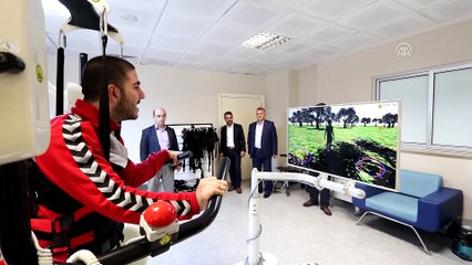 Rize'de robotik yürüme cihazı hizmete girdi