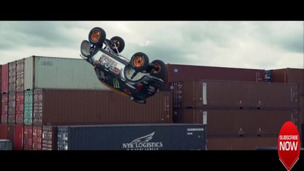 MiniCooper Flip Over Stunt