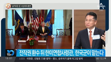 ‘날카로운 검’ 사상최대 훈련