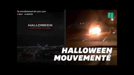 Les images des débordements de la nuit de Halloween