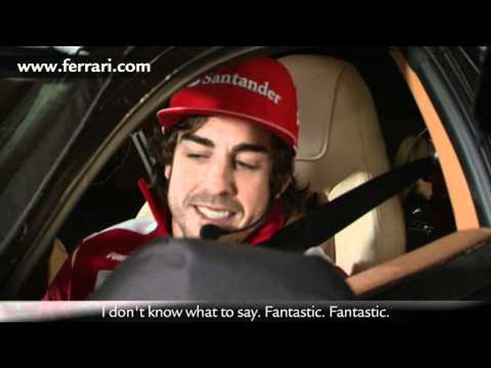 Special test drivers for the F12 Berlinetta - Alonso and Massa