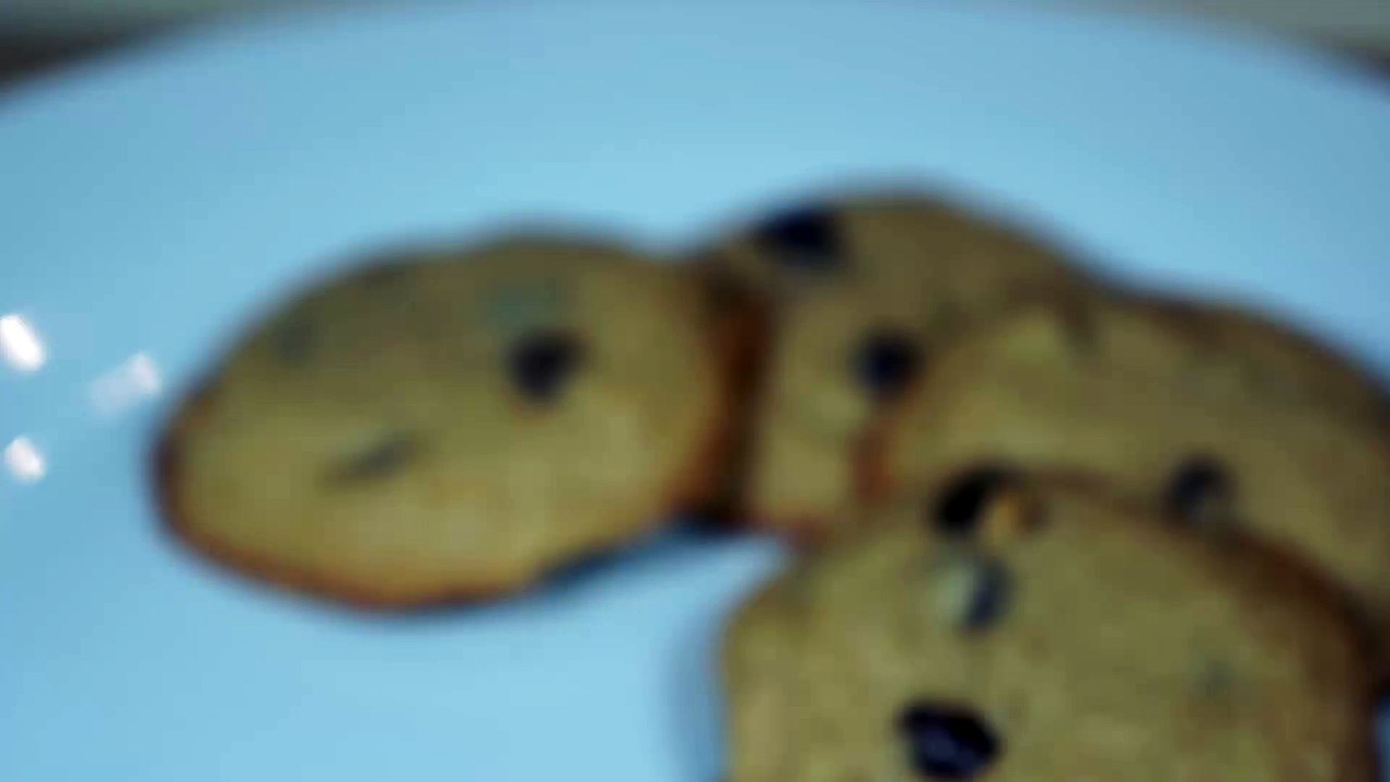 Gâteaux avec des pépites de chocolat