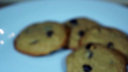 Gâteaux avec des pépites de chocolat