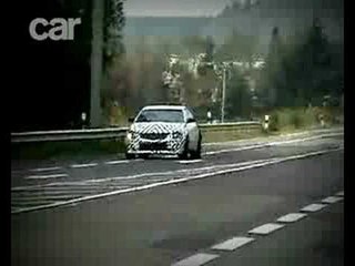 Cadillac CTS-V (2009) spy video