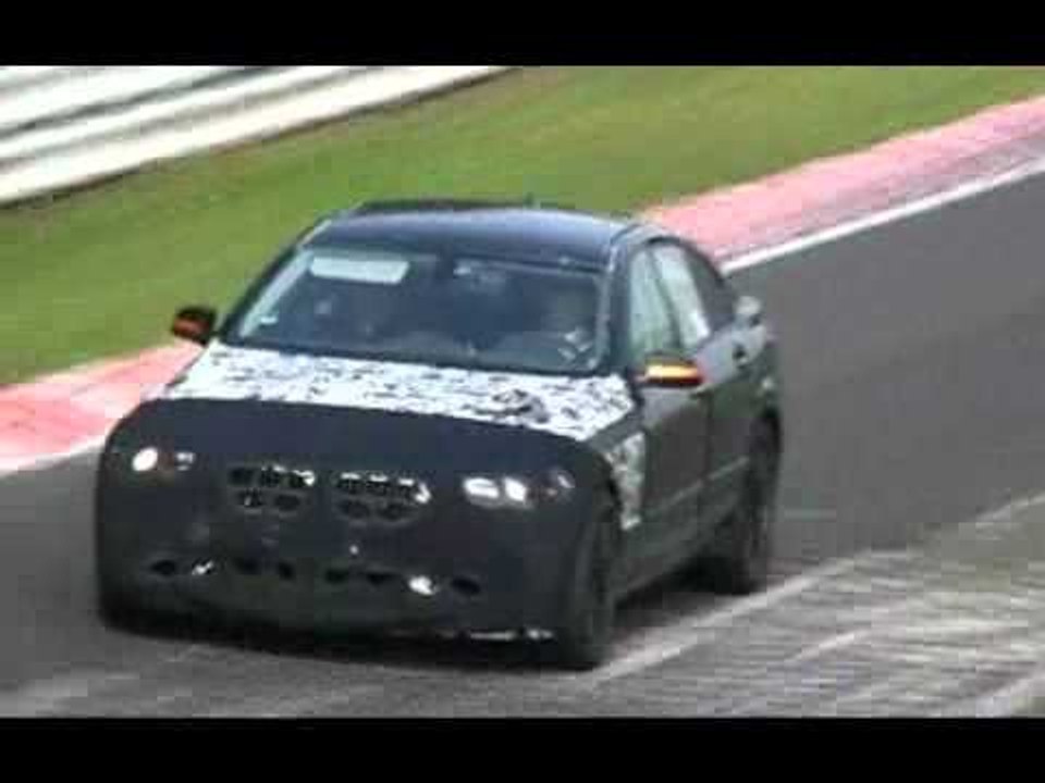 BMW M5 (2011) spy video
