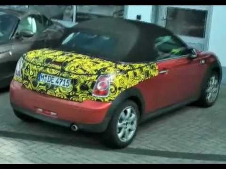 Mini roadster (2011) spy video