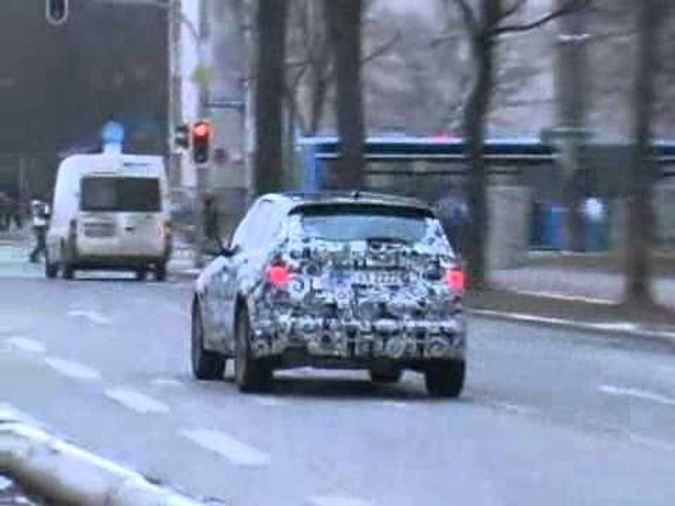 BMW X3 (2011) Spy video