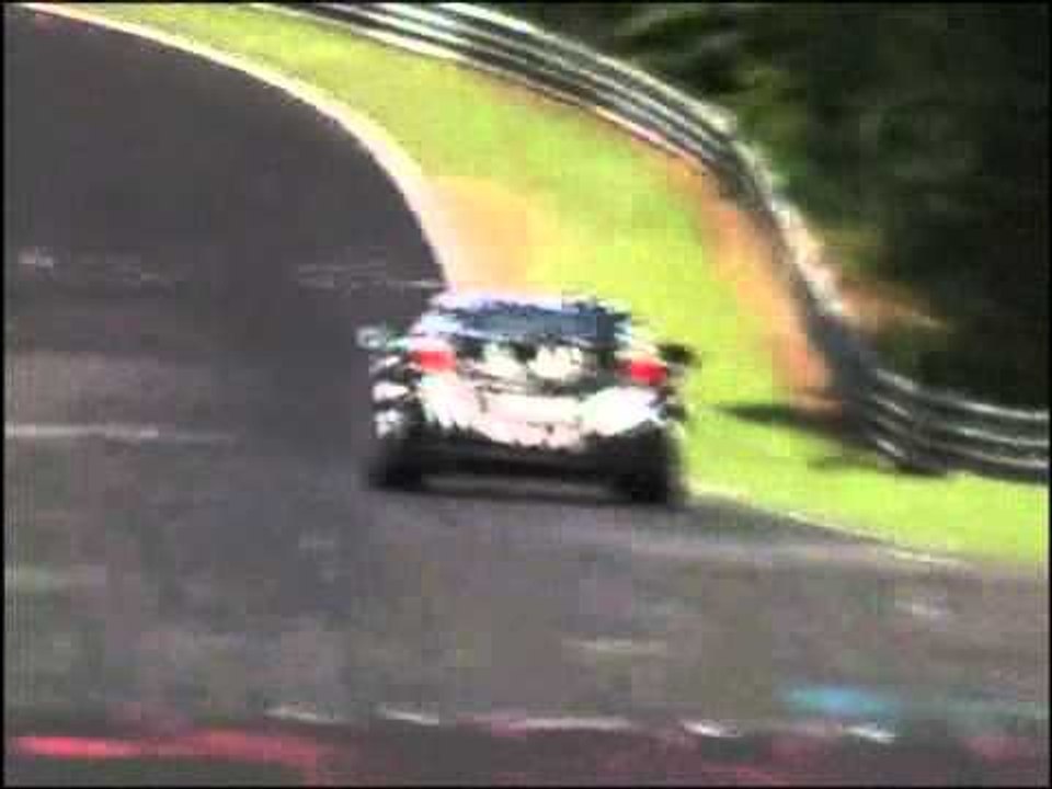 Honda NSX (2008) spy video