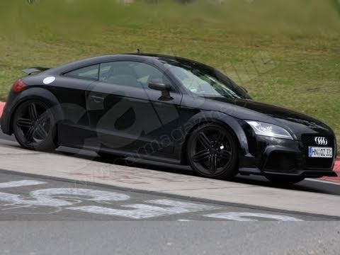 Audi TT RS (2009) spy video