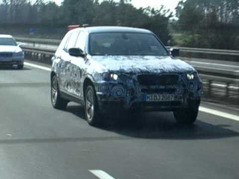 BMW X1/X3 (2010) spy video